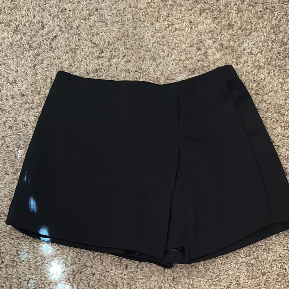 SHEIN Black Skorts Casual Versatile Style